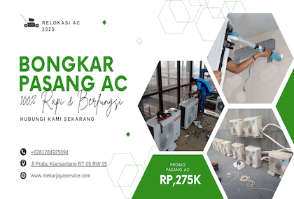 Bongkar & Pasang AC 